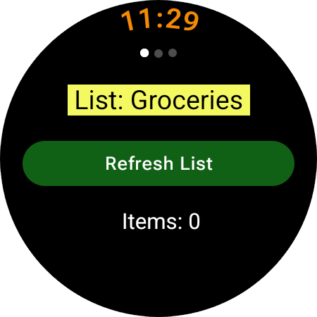 No needed items