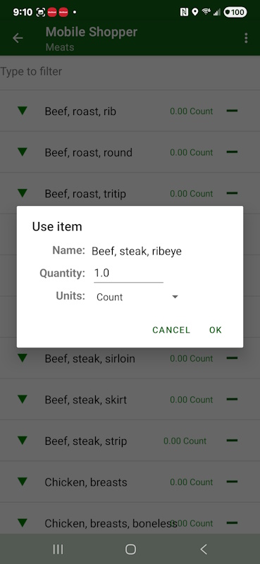 Item Use