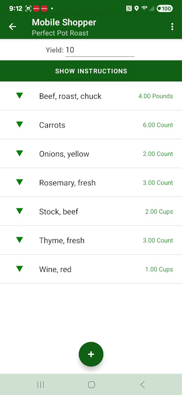 Ingredients
